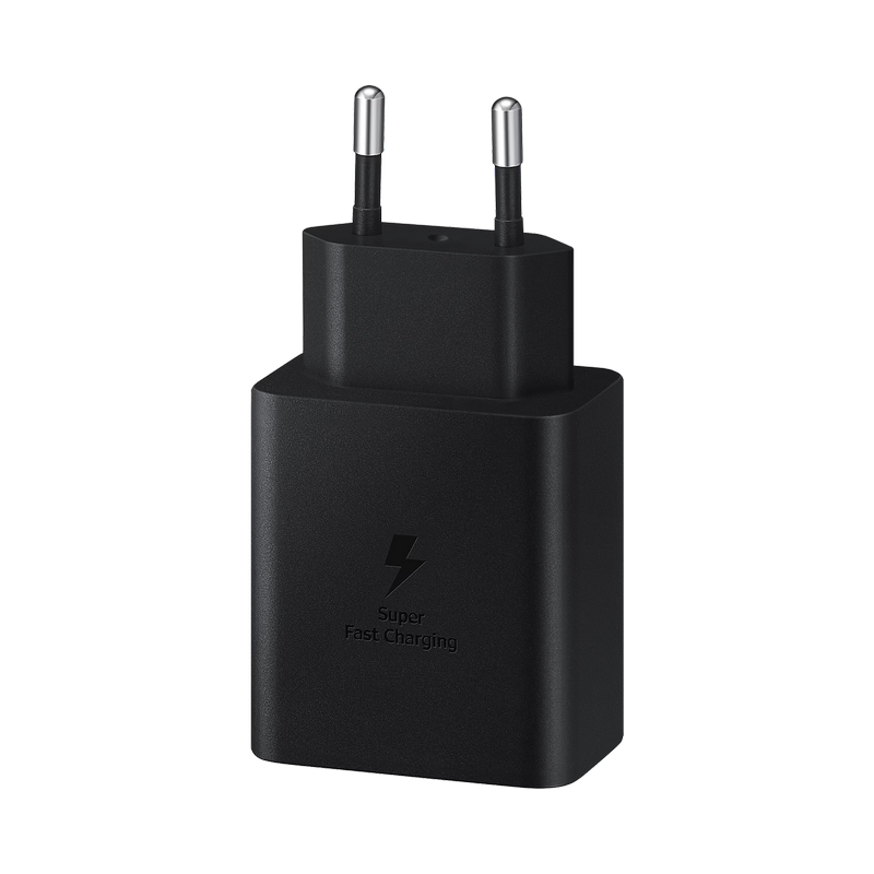 Original Sam. EP-T4510, Fast Travel Charger Compact 45W PD (with cable), Black