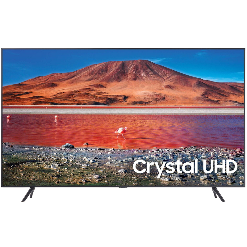 50" LED SMART Телевизор Samsung UE50AU7170UXUA, 3840x2160 4K UHD, Tizen, Серый