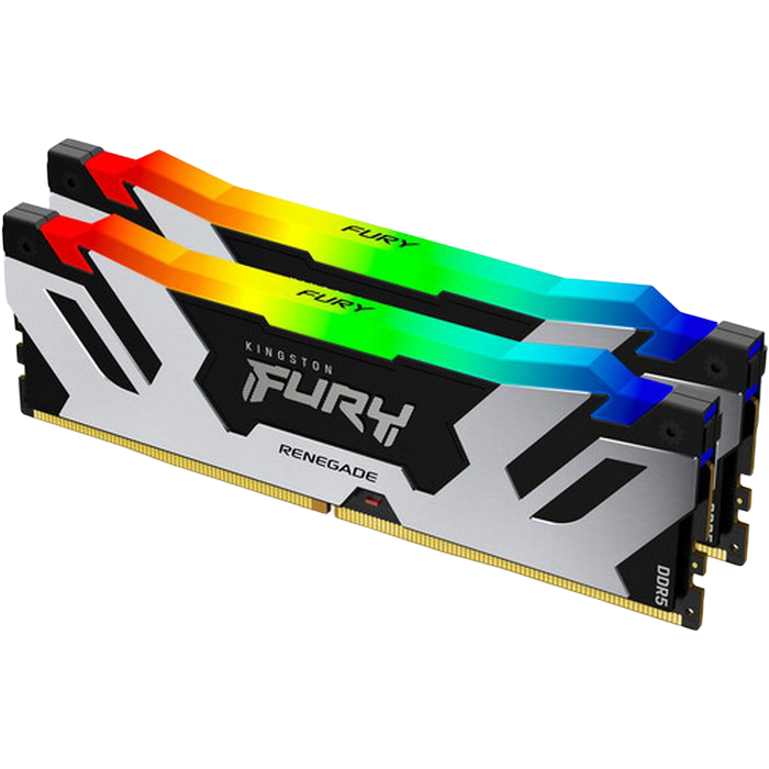 Оперативная память Kingston FURY Renegade RGB, DDR5 SDRAM, 6000 МГц, 64Гб, KF560C32RSAK2-64