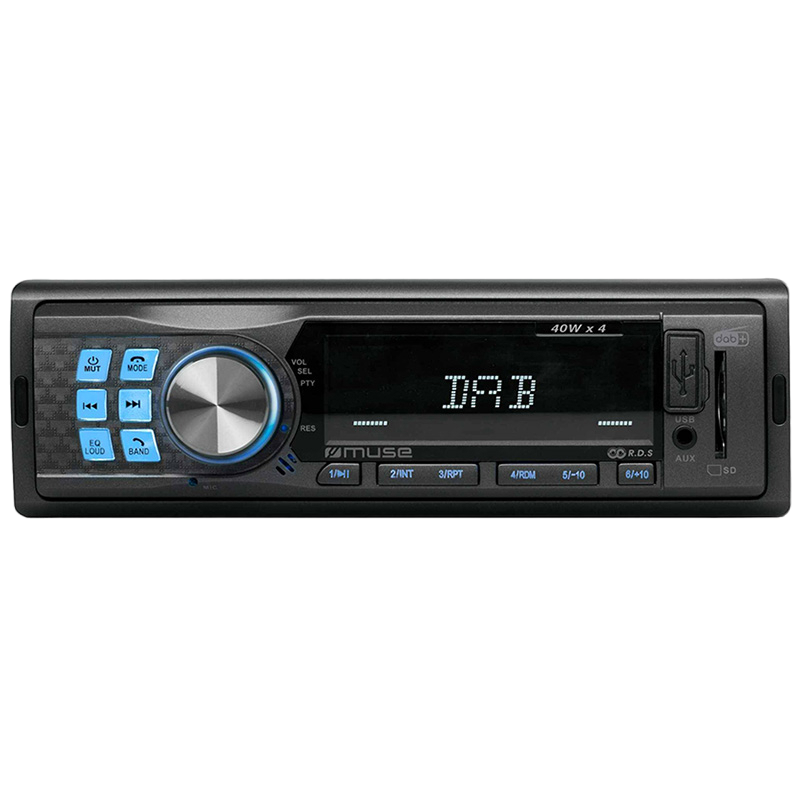 Cumpara  Difuzoare de mașină - Car Media Receiver Bluetooth MUSE M-199 DAB, ..