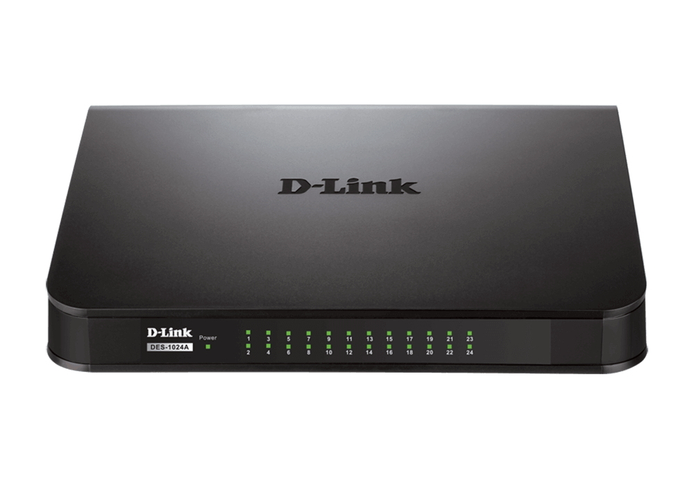 24-port 10/100Mbps Desktop Switch D-Link 