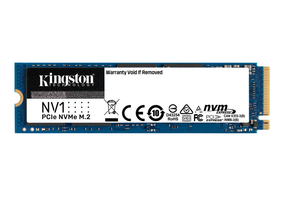 .M.2 NVMe SSD    250GB  Kingston  NV1 [PCIe 3..