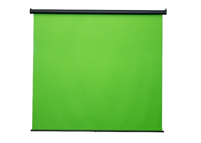 Cumpara  Ecrane pentru proector - Chroma key Green Manual Screen Reflecta Rollo..