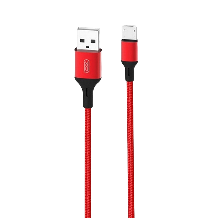 Cumpara  Incarcatoare și Powerbank - Micro-USB Cable XO, Braided NB143, 2M, Red..