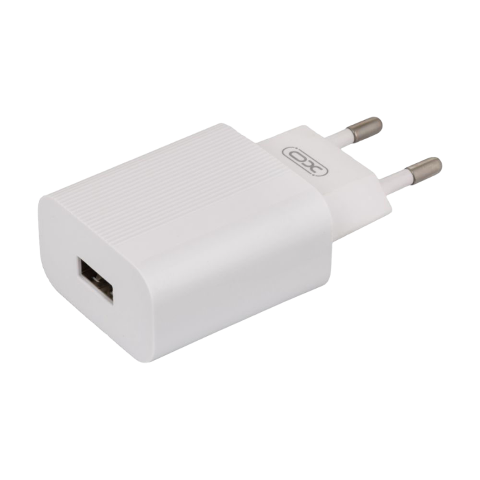 Wall Charger XO + Type-C Cable, 1USB, 2A, L53, White