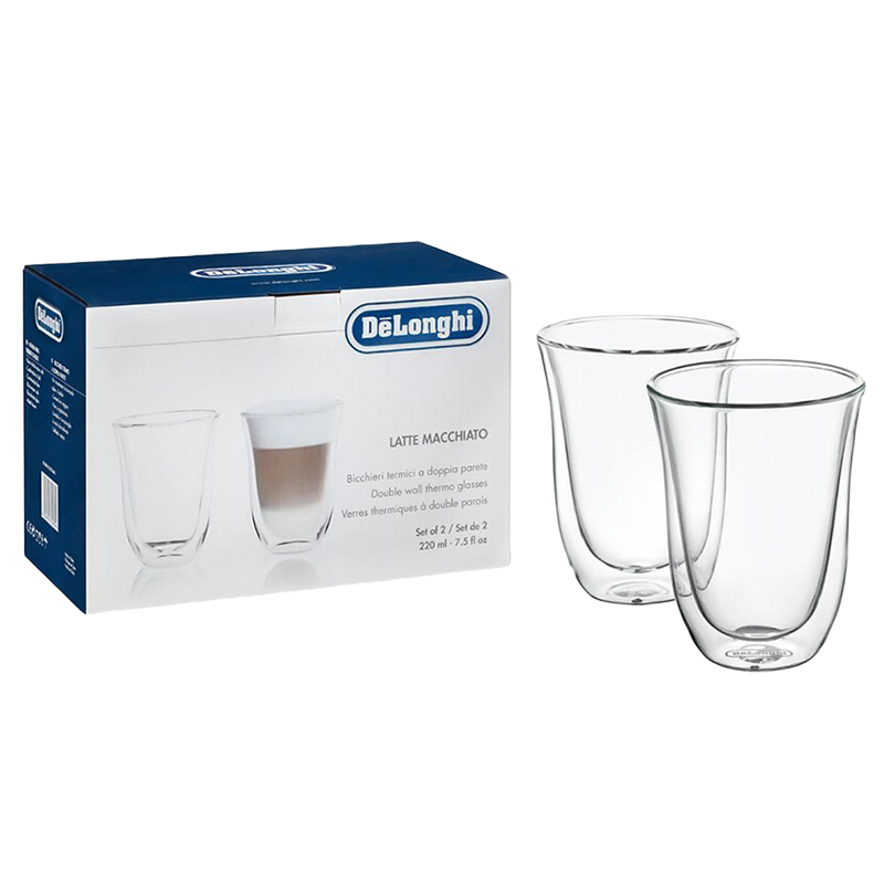 Cumpara  Vase pentru cafea - Glass cups De'Longhi 220ml 2pcs..