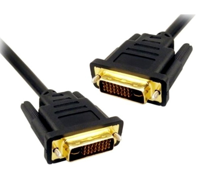 Видео кабель APC Electronic DVD1004, DVI-I (M) - DVI-I (M), 3м, Чёрный