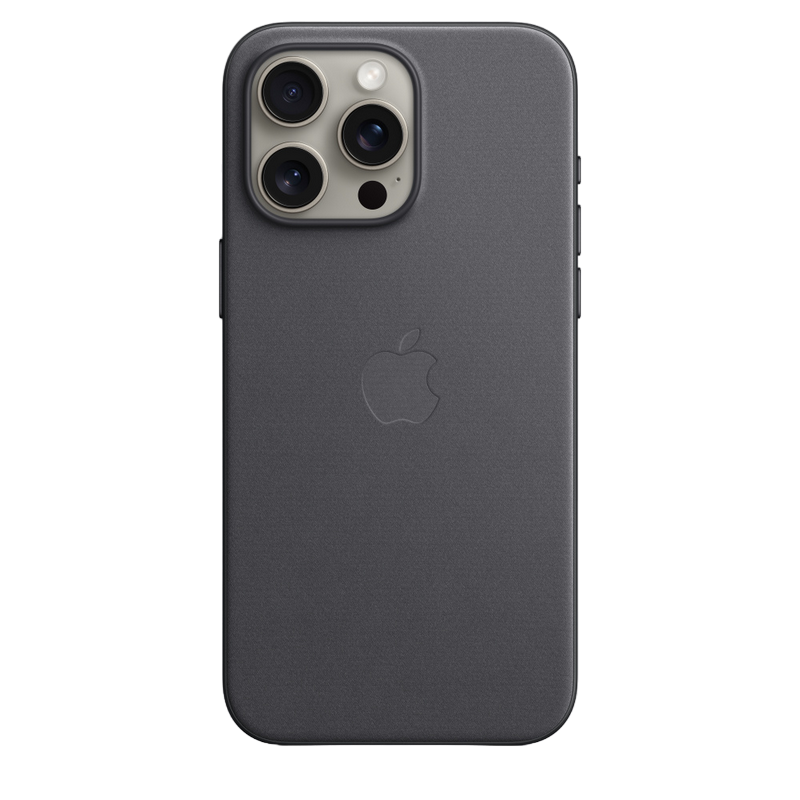 iPhone 15 Pro Max FineWoven Case with MagSafe - Black