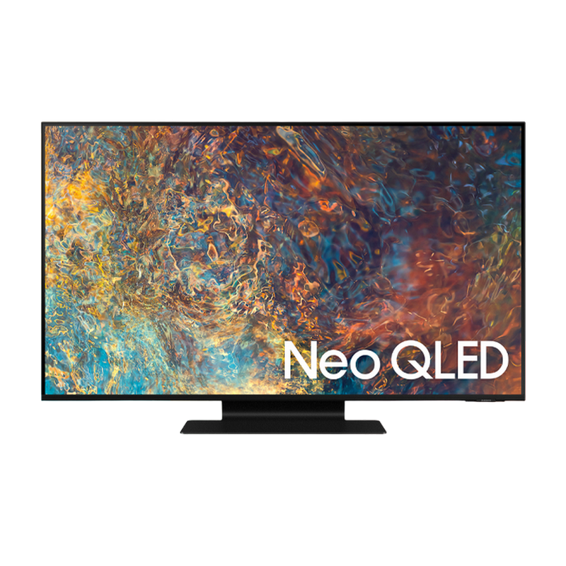 65" MiniLED SMART Телевизор Samsung QE65QN90AAUXUA, 3840x2160 4K UHD, Tizen, Чёрный