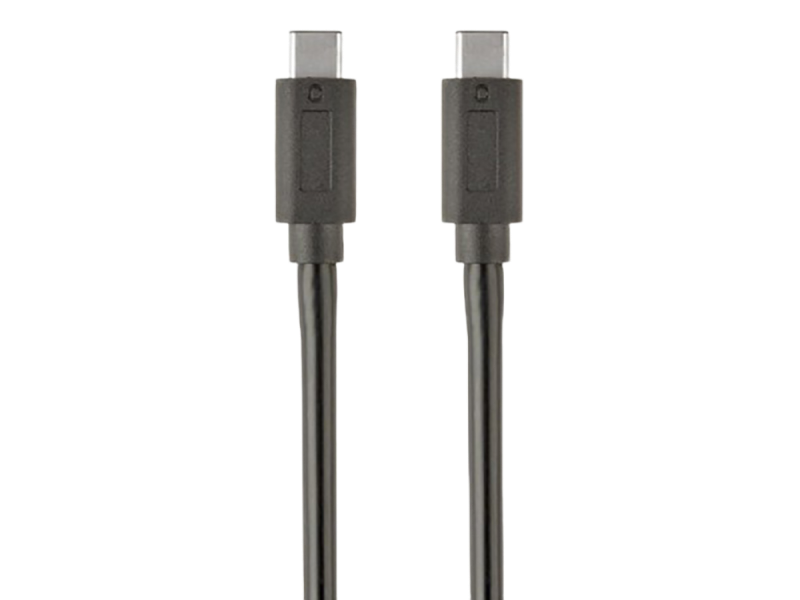 Cable  Type-C/Type-C, CM/CM, 1.0 m, USB3.1, Cablexpert, Black, CCP-USB3.1-CMCM-1M