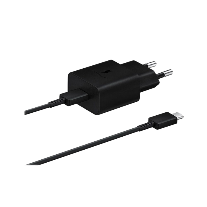 Original Sam. EP-T1510, Fast Travel Charger 15W PD, Black