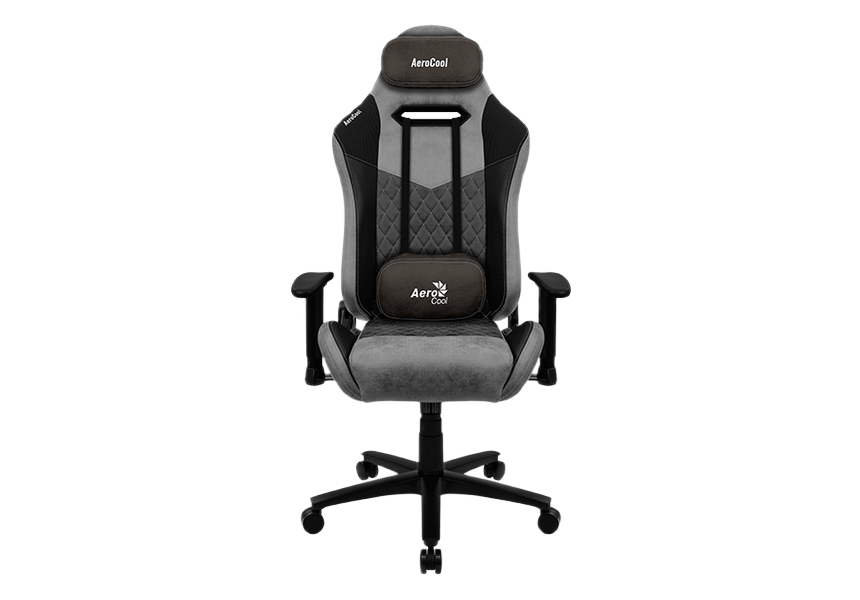 Игровое кресло AeroCool Duke, Искусственная кожа, Чёрный