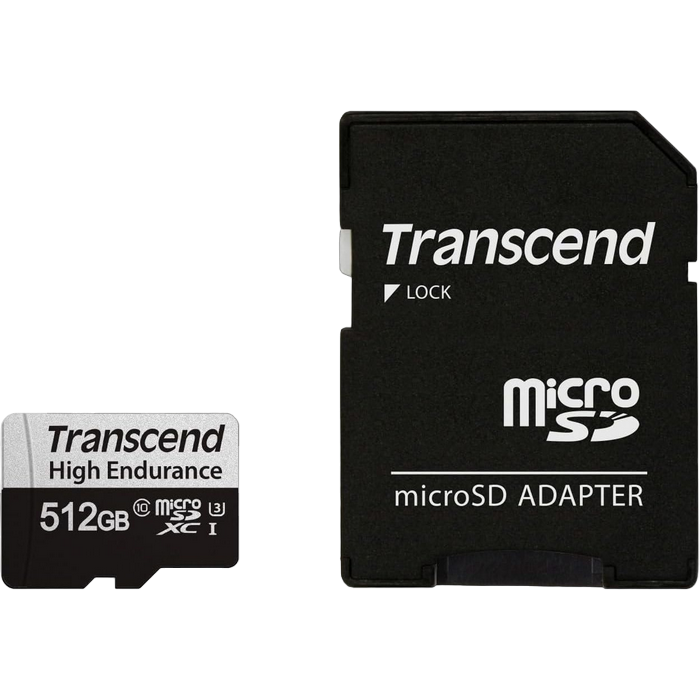 512GB MicroSD (Class 10) UHS-I (U3),+SD adapt..