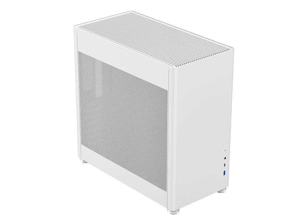 Case ATX GAMEMAX MeshBox, w/o PSU, 1xUSB3.0, 1xType-C, Dual Dual Mesh Side Panels, White