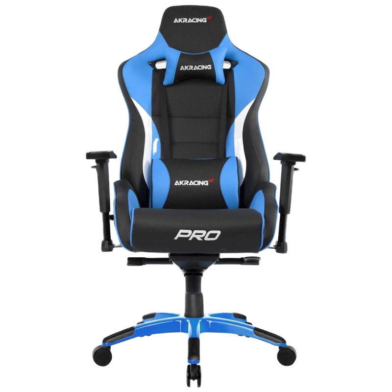 Игровое кресло AKRacing MASTERS Pro, Искусственная кожа, Синий