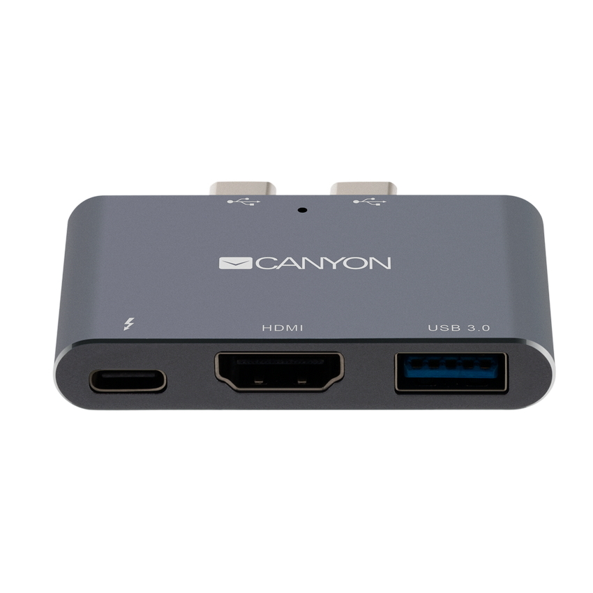 Docking Station Canyon DS-1, 3-in-1, 1xThunderbolt 3, 1xUSB 3.0, 1xHDM 4k, PD 100W