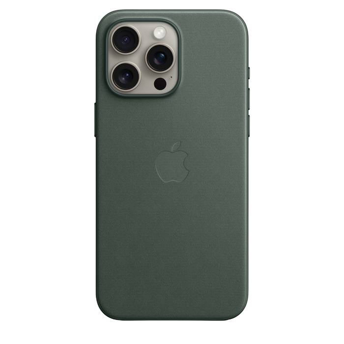iPhone 15 Pro Max FineWoven Case with MagSafe - Evergreen