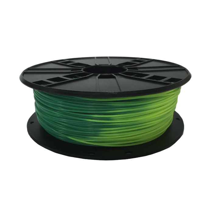 Cumpara  Filament pentru imprimantă 3D - ABS 1.75 mm, Blue green to Yellow green Filam..