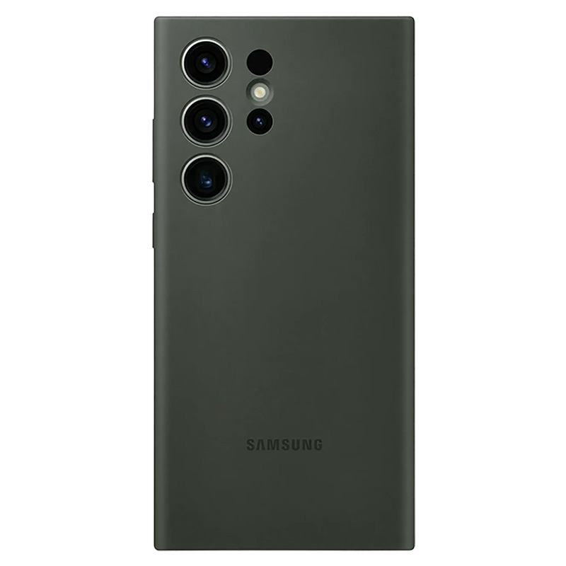 Original Sam. silicone cover Galaxy S23 Ultra, Khaki
