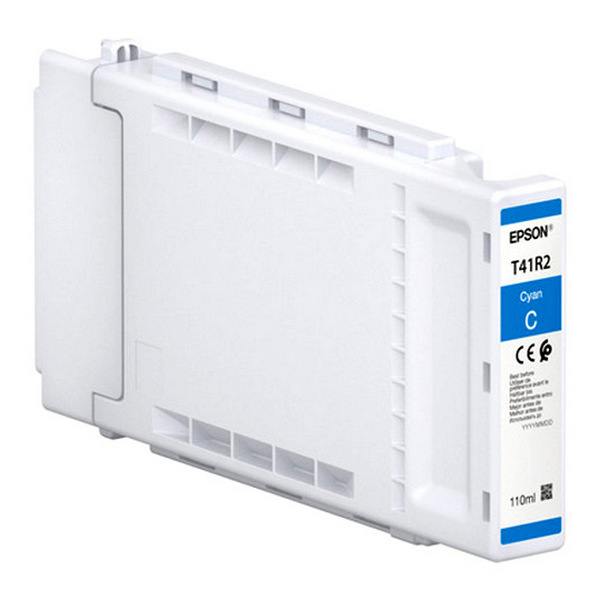 Картридж чернильный Epson T41 UltraChrome XD2, 110мл, Голубой