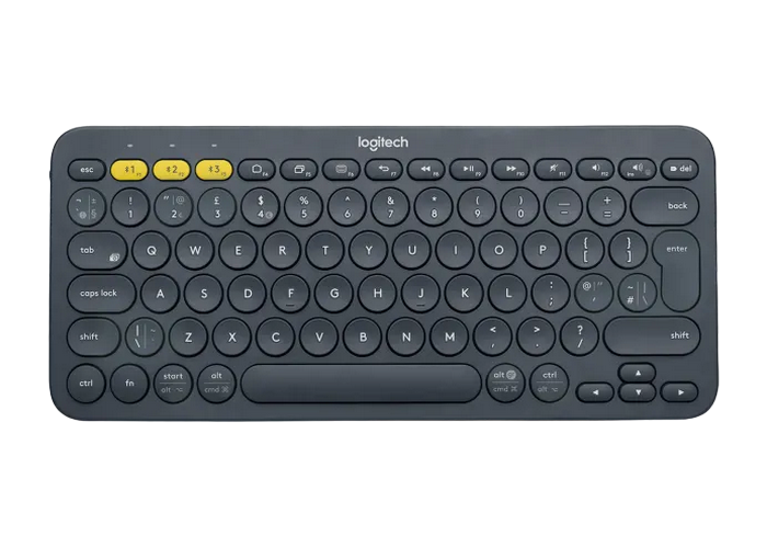 Клавиатура Logitech K380, Беспроводное, Чёрный
