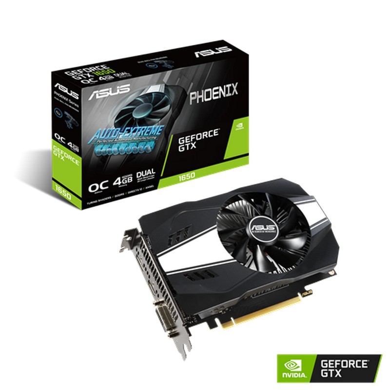 VGA ASUS GTX1650 4GB GDDR5  Phoenix OC (PH-GT..