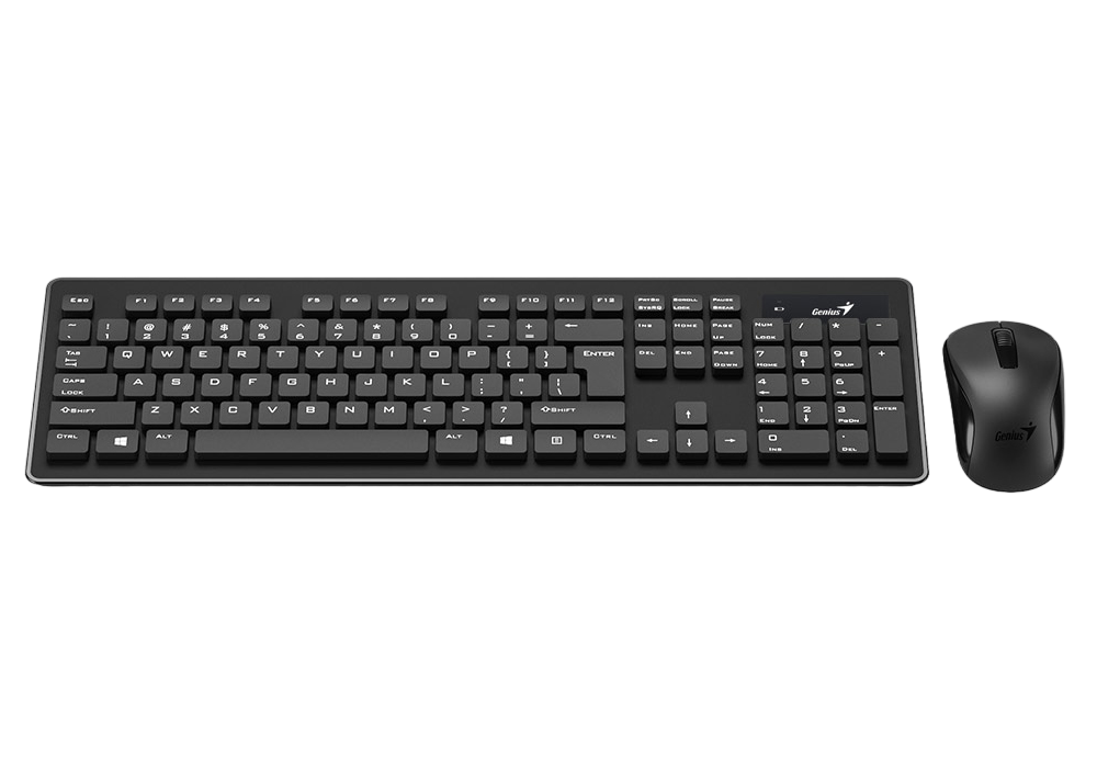 Wireless Keyboard & Mouse Genius Sl..