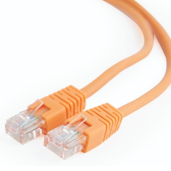 Cumpara  Cabluri de legătură - 1 m, Patch Cord  Orange, PP12-1M/O, Cat.5E, C..