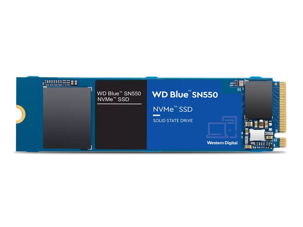 .M.2 NVMe SSD 2.0TB  WD  Blue SN550 [PCIe 3.0..