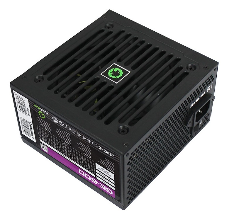 Power Supply ATX 600W GAMEMAX GE-600, 80+, Ac..