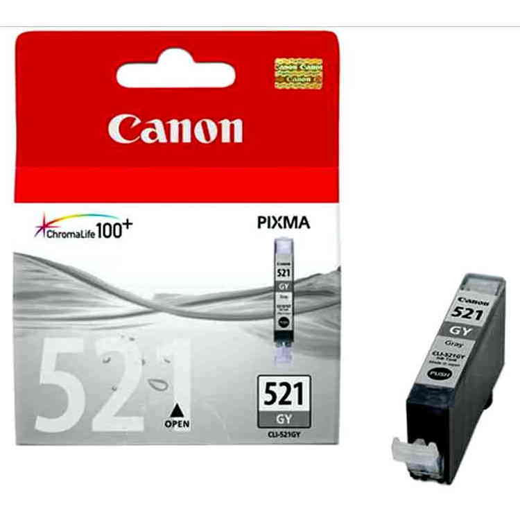 Cumpara  Imprimare și scanare - Ink Cartridge Canon CLI-521GY, Gray..