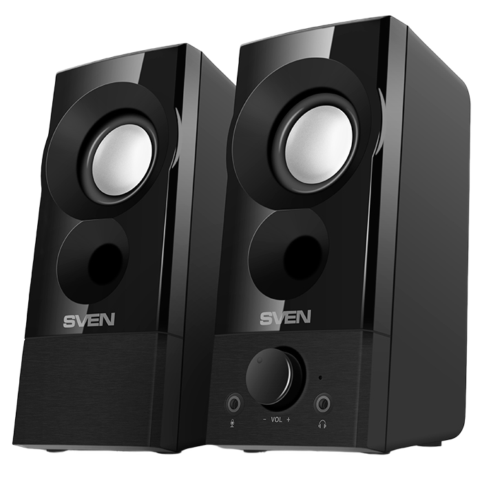 Speakers SVEN "357" Black, 6w, USB / DC 5V power