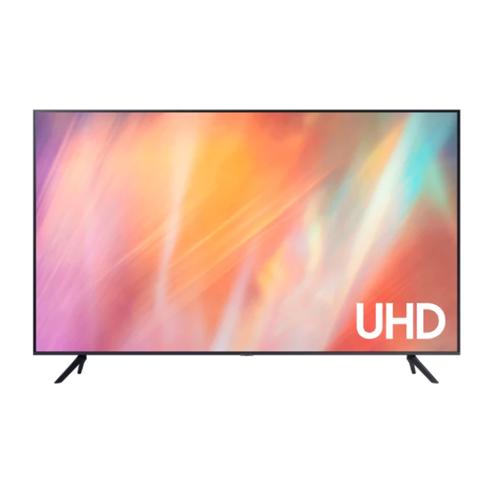 75" LED SMART Телевизор Samsung UE75AU7100UXUA, 3840x2160 4K UHD, Tizen, Чёрный