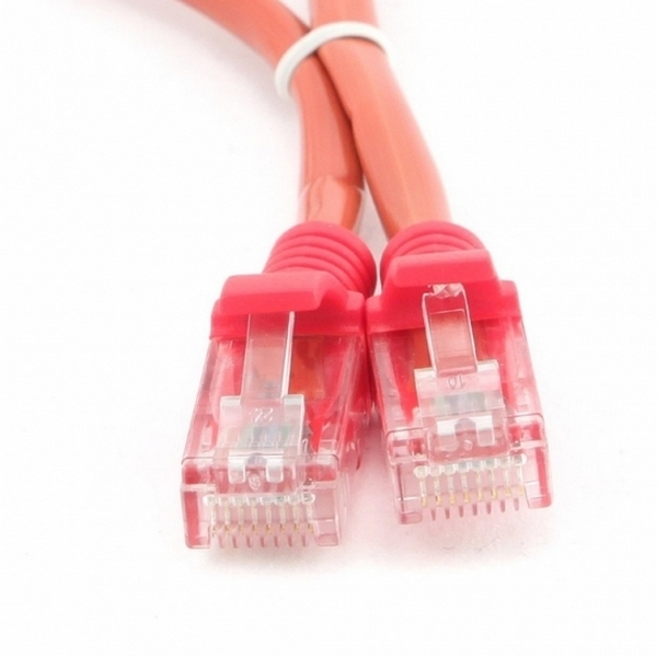 Cumpara  Cabluri, conectori, unelte - 1 m, Patch Cord  Red, PP12-1M/R, Cat.5E, Cabl..