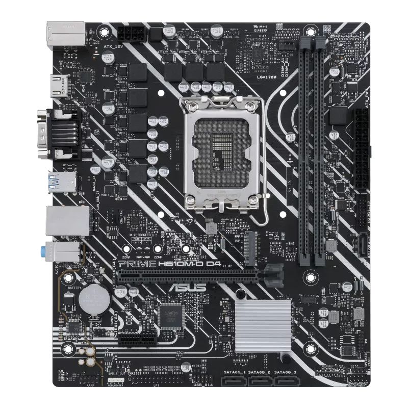 Cumpara  Plăci de bază - MB S1700 Asus PRIME H610M-D D4  mATX..