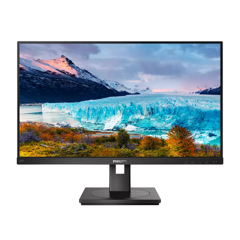 23,8" Монитор Philips 242S1AE, IPS 1920x1080 FHD, Чёрный