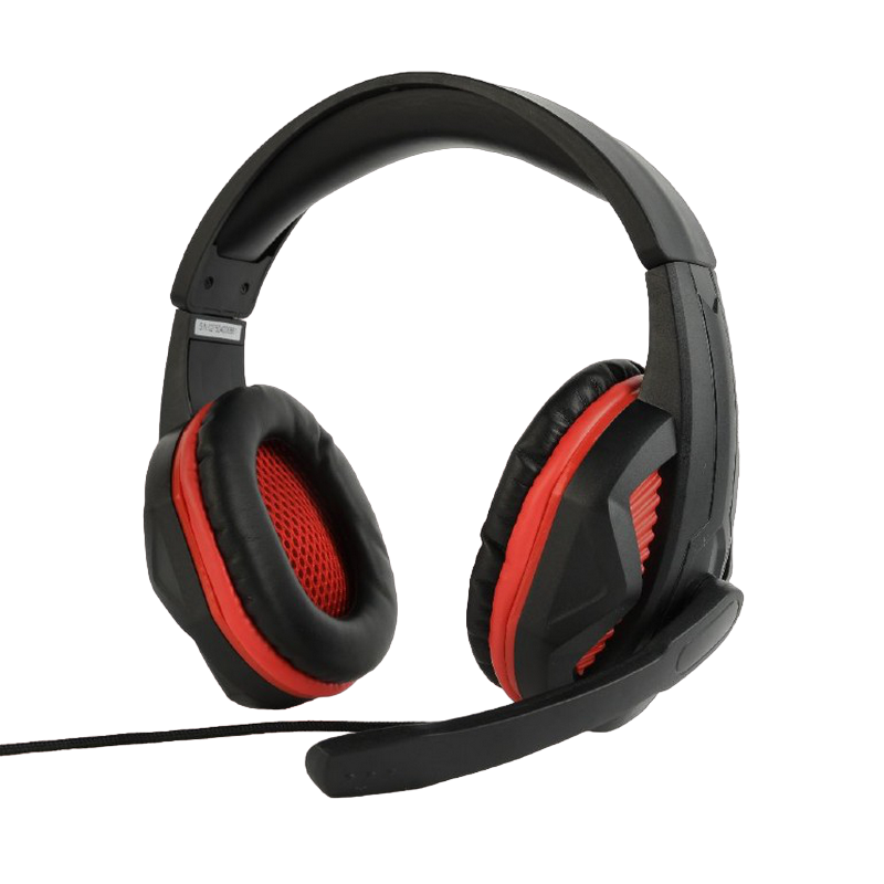 Gaming Headset GMB GHS-03, 40mm driver, 20-20000Hz, 32 Ohm, 95 db, 0.250g, 3.5mm, Black/Red