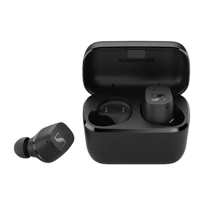 True Wireless Sennheiser CX200TW1, Black IPX4, Passive Noise Cancellation, Up to 27 hours play time