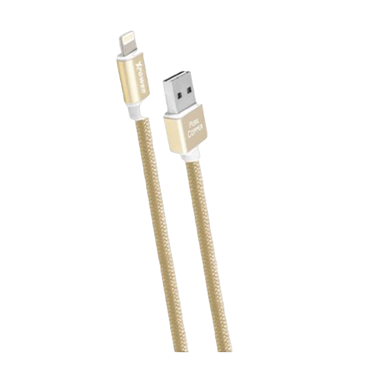 Type-C Cable Xpower, Nylon, Gold..