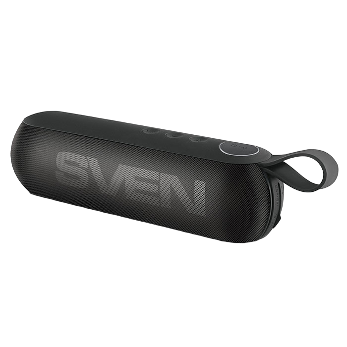 Speakers SVEN "PS- 75" Black, Bluetooth, FM, USB, microSD, 6w, Li-ion 1200mAh, Mic, DC 5 V