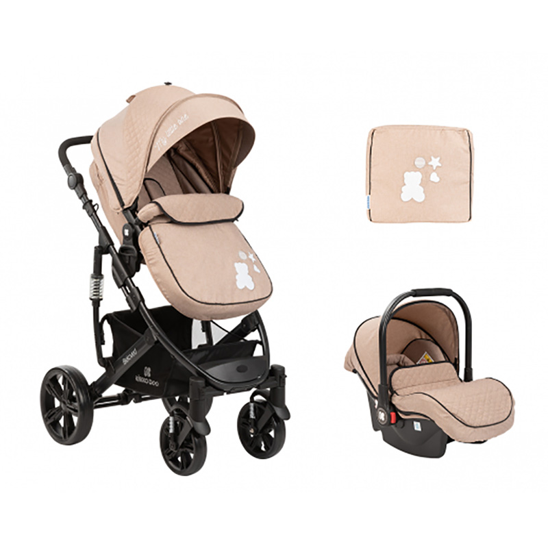 Stroller Kikka Boo 3 in 1 Beloved Beige..