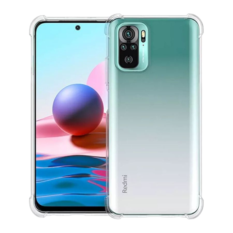 Xcover husa p/u Xiaomi Redmi Note 10/Note 10S, Liquid Crystal, Transparent