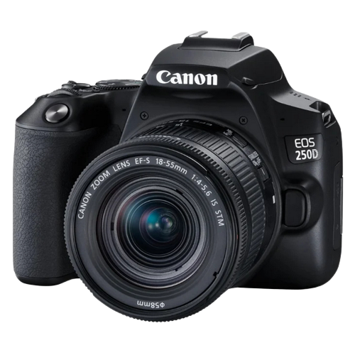 Cumpara  Camere Foto - DC Canon EOS 250D & EF-S 18-55mm f/3.5-5.6 DC..