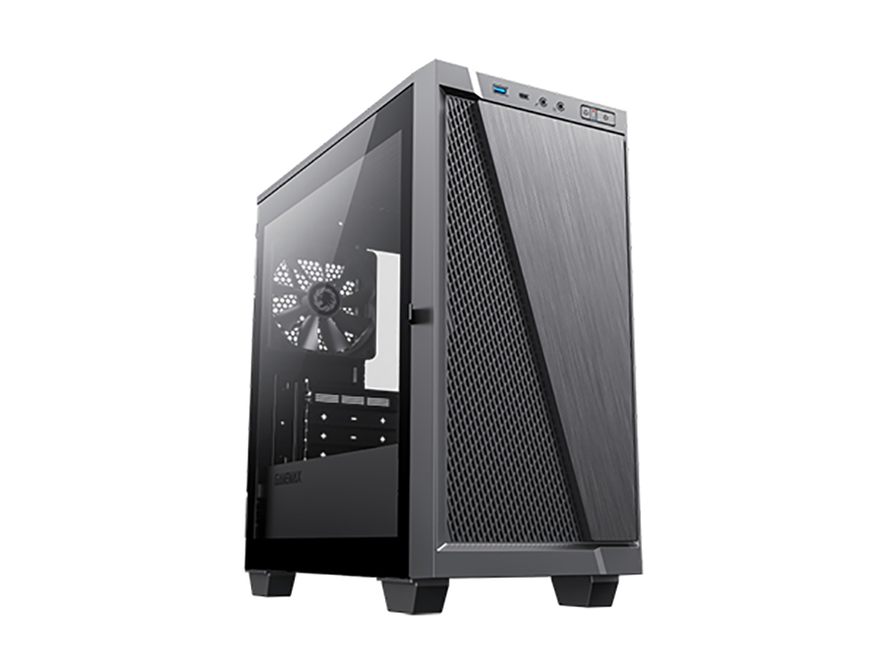 Case mATX GAMEMAX M61, w/o PSU,1x120mm, 1xUSB..