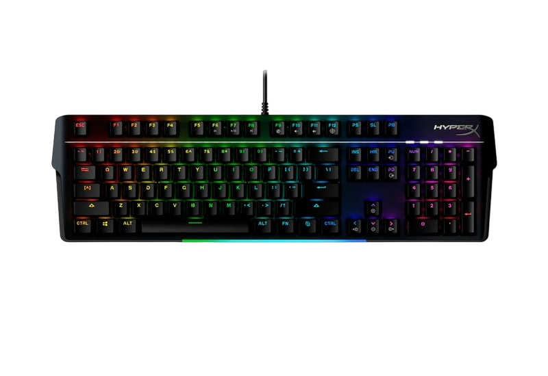 Gaming Keyboard HyperX Alloy MKW100, Mechanical, Linear SW, Aluminum frame, Detachable wrist rest, D