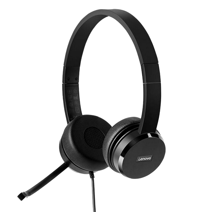 Lenovo 100 Stereo USB Headset with microphone (4XD0X88524)