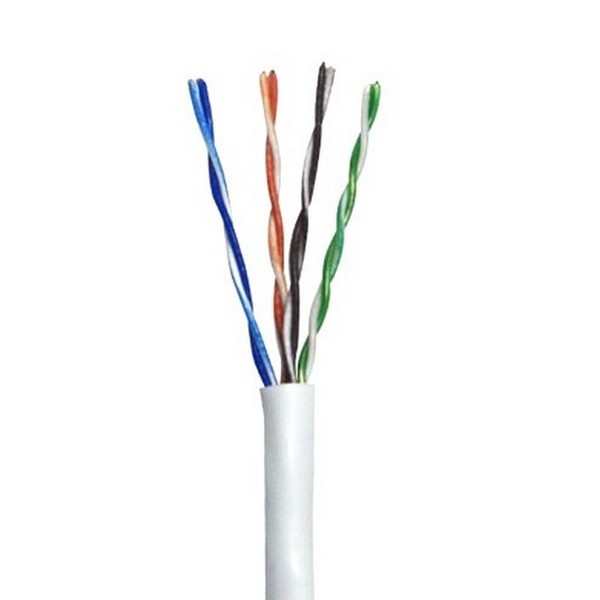 Cable  UTP  Cat.5E, 305m, CCA,24awg 4X2X1/0.4..