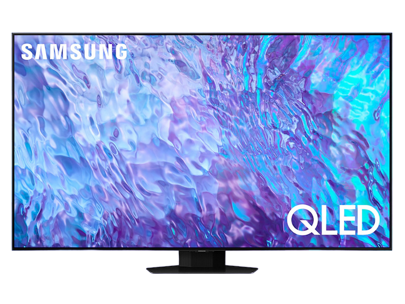 55" LED SMART TV Samsung QE55Q80CAUXUA, QLED 3840x2160, Tizen OS, Silver