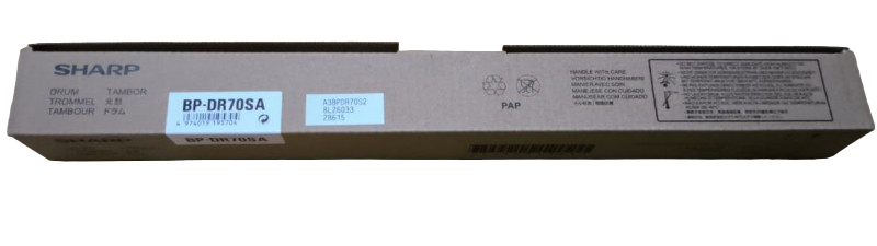 OPC Drum Sharp BP-DR70SA, Black/CMY, for Sharp BP-50C26EU, BP-50C31EU, BP-50C45EU, BP-70C31EU