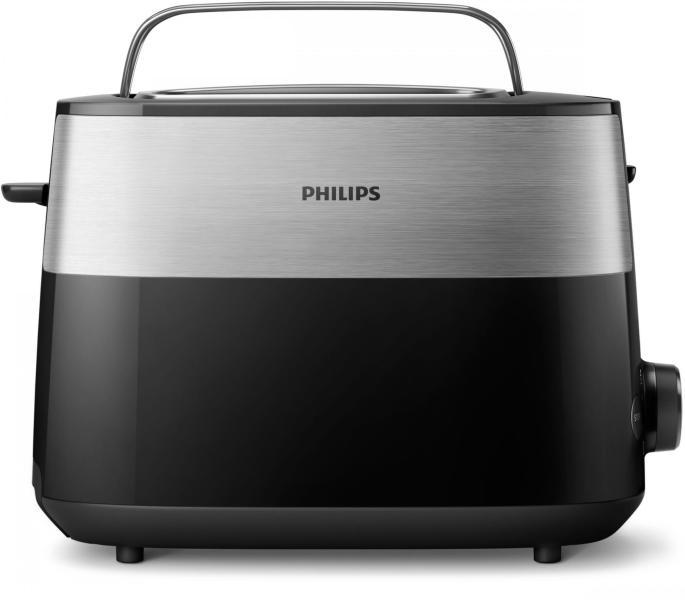 Тостер PHILIPS Daily Collection HD2516/90, Чёрный